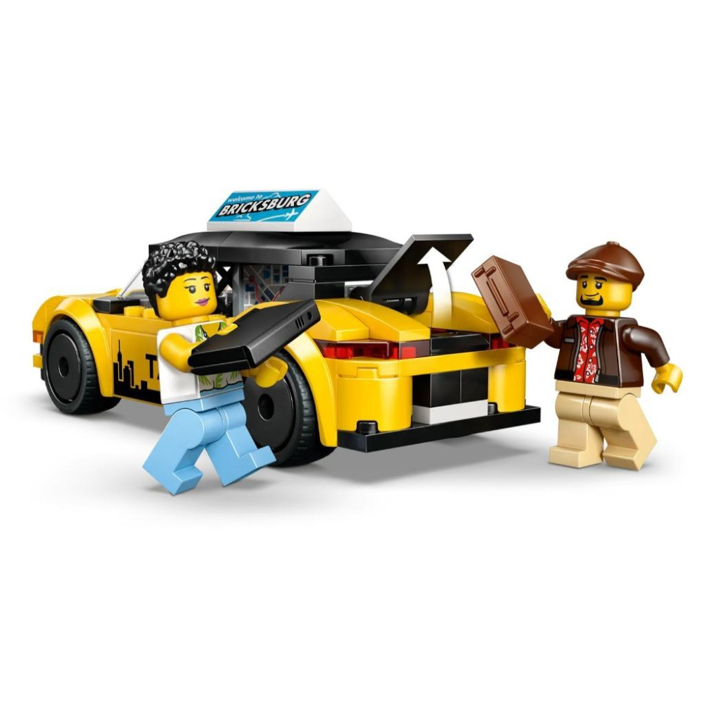 [樂享積木] LEGO 60487 黃色計程車 城市系列-細節圖3