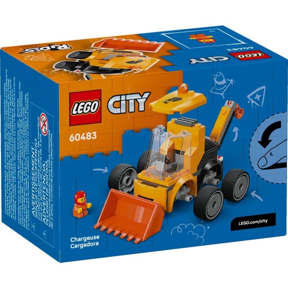 [樂享積木][可刷卡] LEGO 60483 Rides－工程裝載機 城市系列-細節圖2