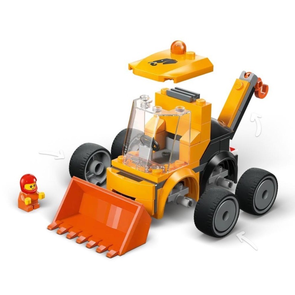[樂享積木][可刷卡] LEGO 60483 Rides－工程裝載機 城市系列-細節圖3