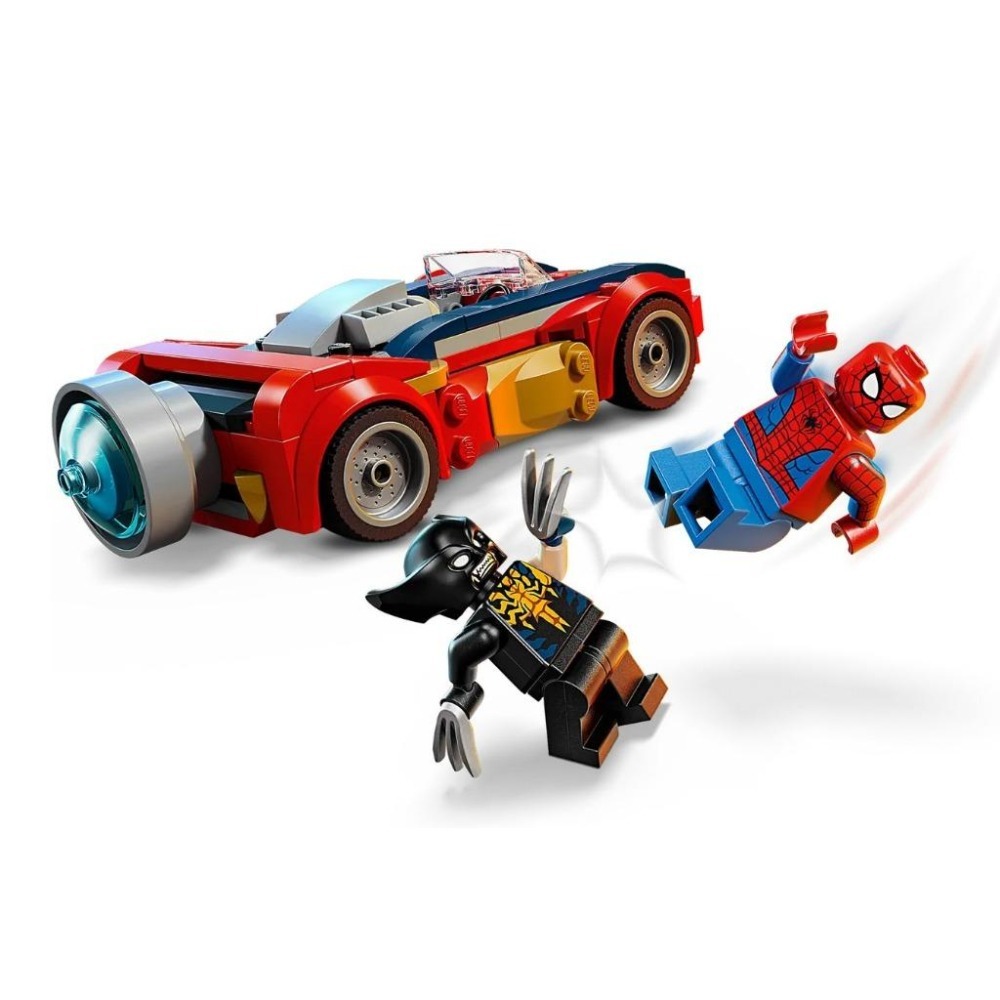 [樂享積木][可刷卡] LEGO 76336 蜘蛛人汽車大戰猛毒化金鋼狼 超級英雄系列-細節圖3