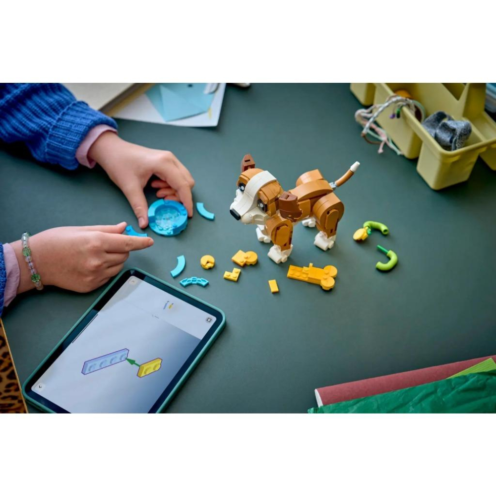 [樂享積木] LEGO 31382 可愛動物：頑皮小狗 創意3合一系列-細節圖8