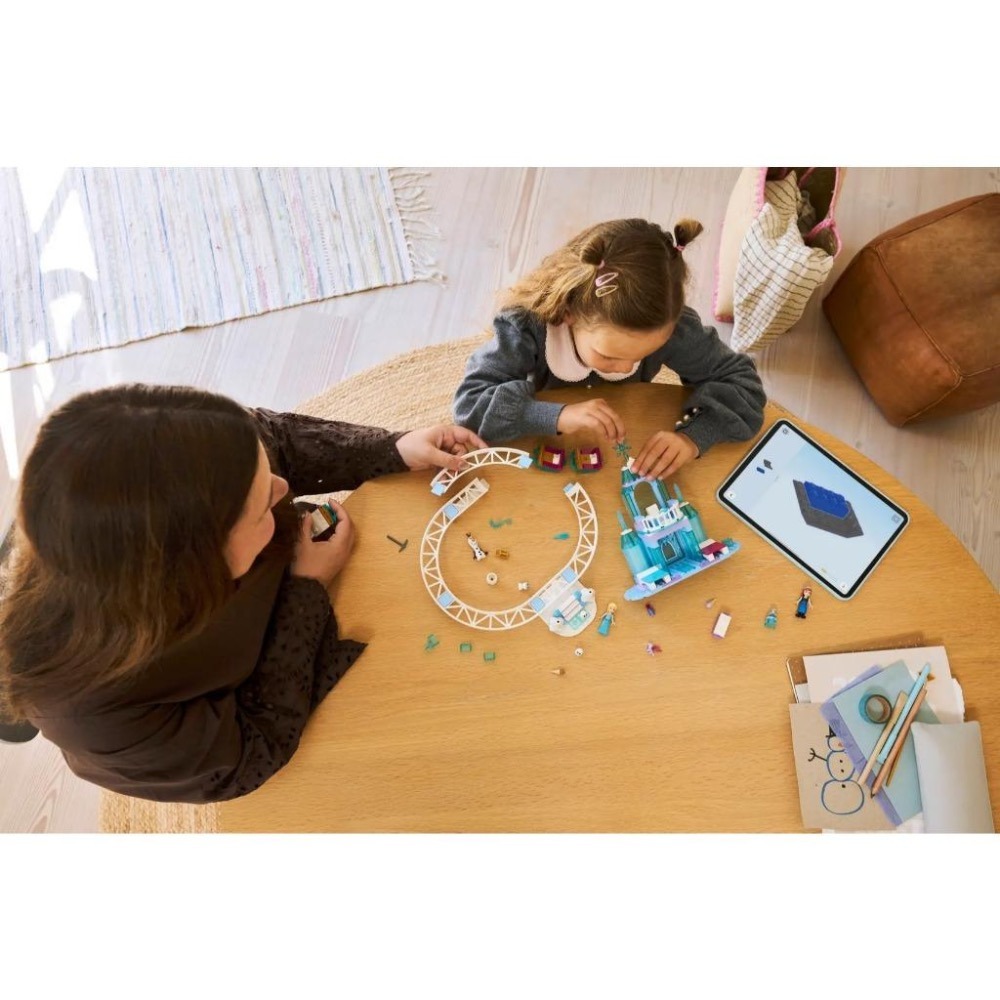 [樂享積木] LEGO 43281 艾莎的冰雪城堡和雪橇大冒險 迪士尼系列-細節圖7