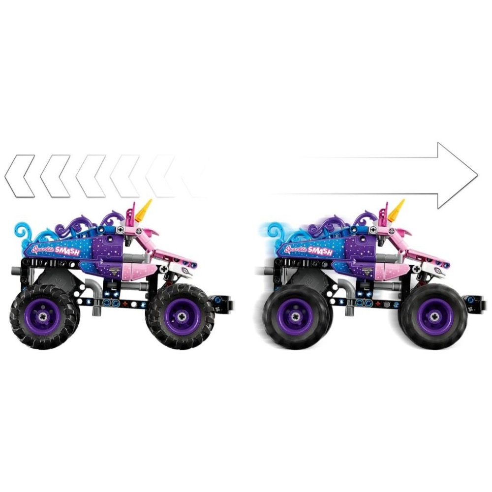 [樂享積木] LEGO 42220 Monster Jam Sparkle Smash 迴力車 科技系列-細節圖6