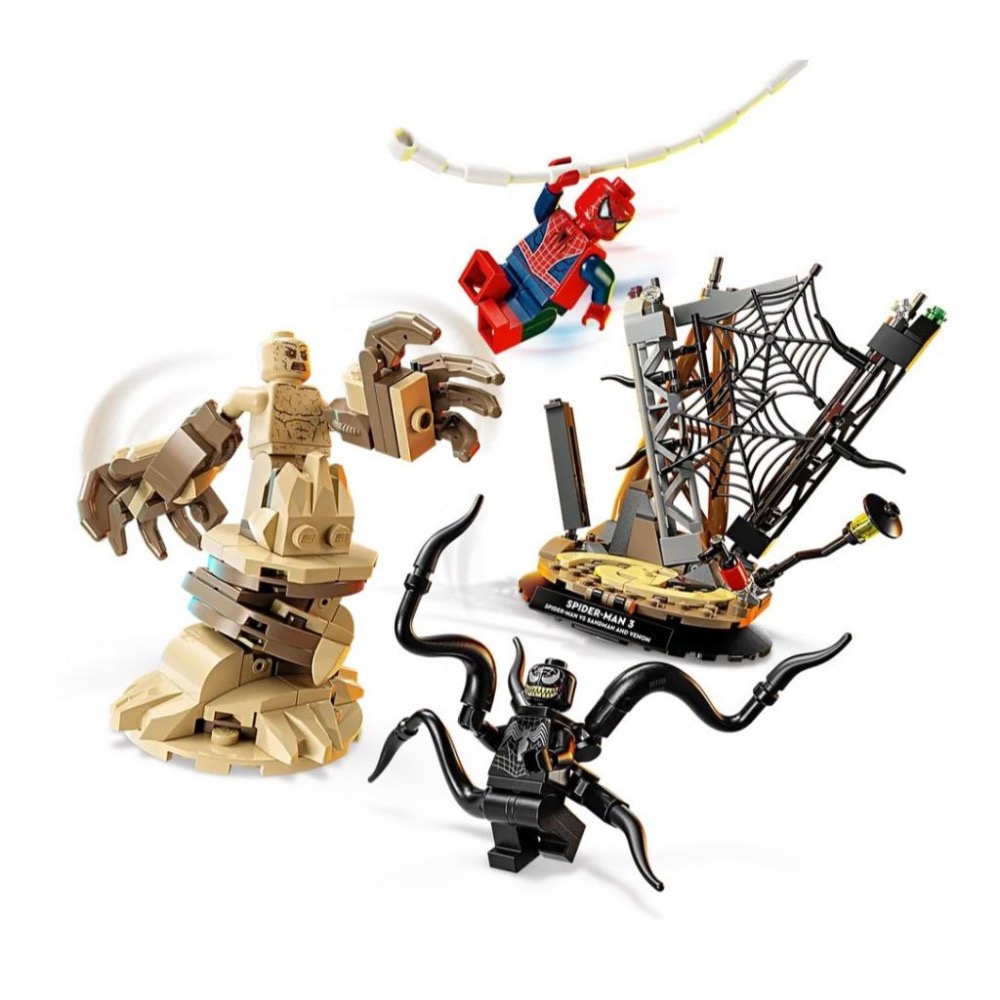 [樂享積木] LEGO 76334 史詩級對決：蜘蛛人 vs. 沙人 超級英雄系列-細節圖4