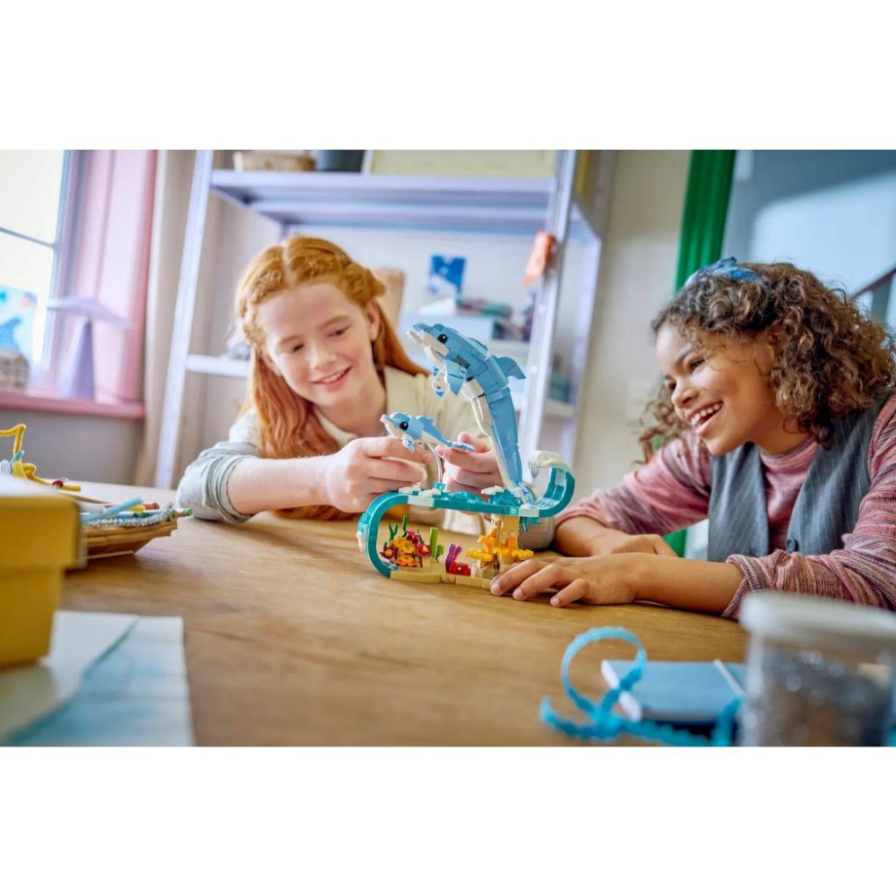 [樂享積木] LEGO 31385 海洋動物：美麗海豚 創意3合一系列-細節圖6