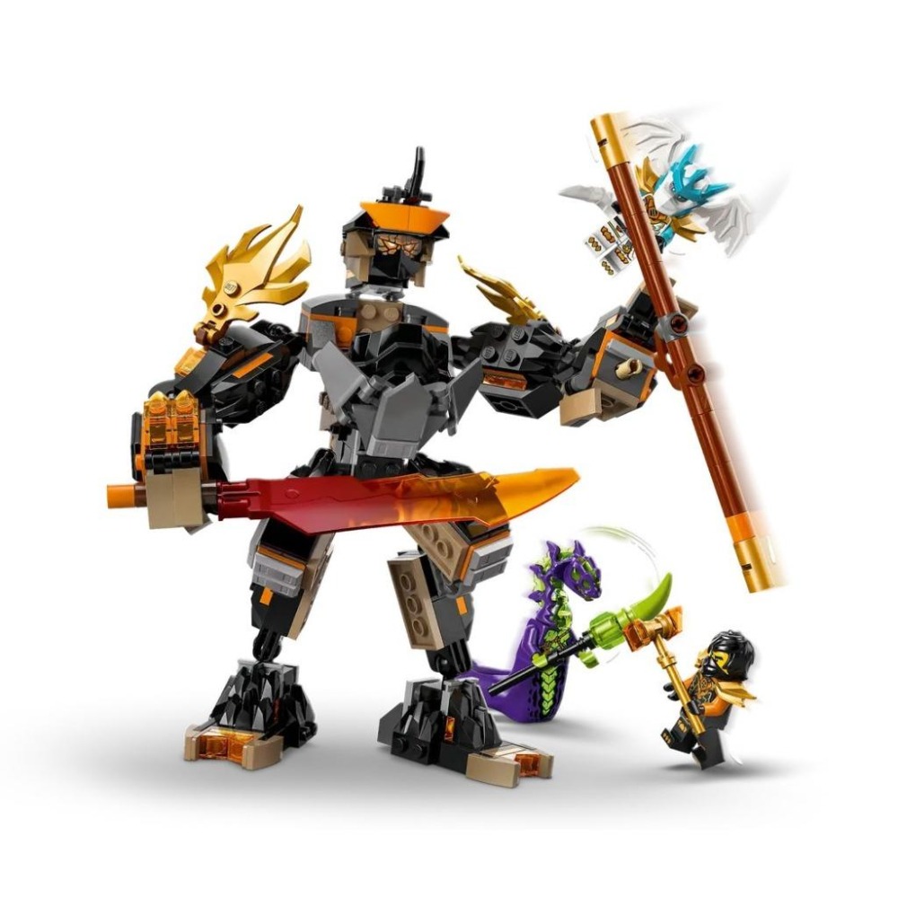 [樂享積木] LEGO 71854 阿剛的任務機械人和龍形冰忍 旋風忍者系列-細節圖4
