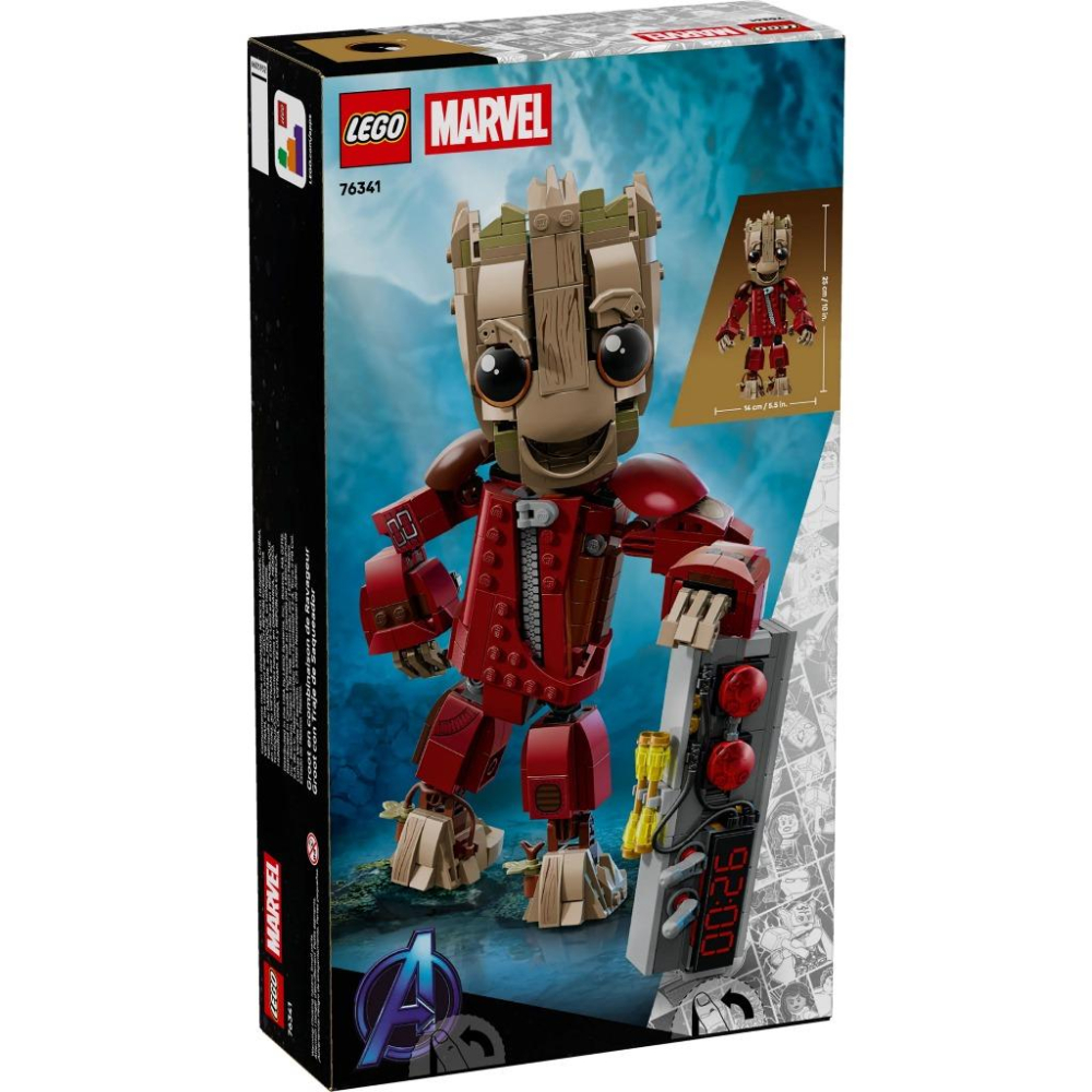 [樂享積木][可刷卡] LEGO 76341 破壞者連身褲版格魯特 超級英雄系列-細節圖2