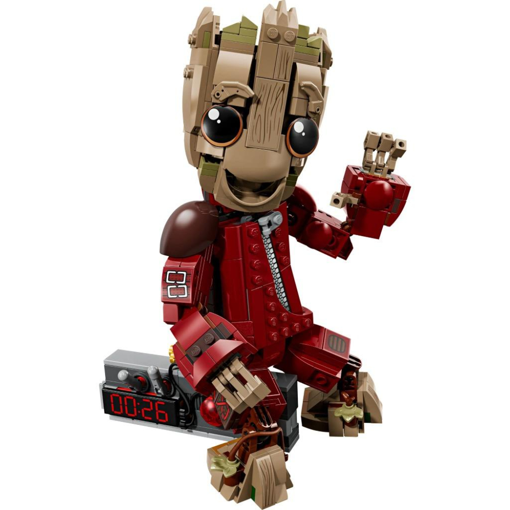 [樂享積木][可刷卡] LEGO 76341 破壞者連身褲版格魯特 超級英雄系列-細節圖4