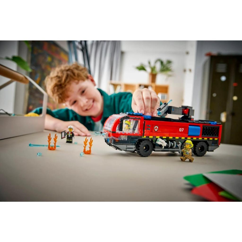 [樂享積木] LEGO 60499 機場消防車 城市系列-細節圖7