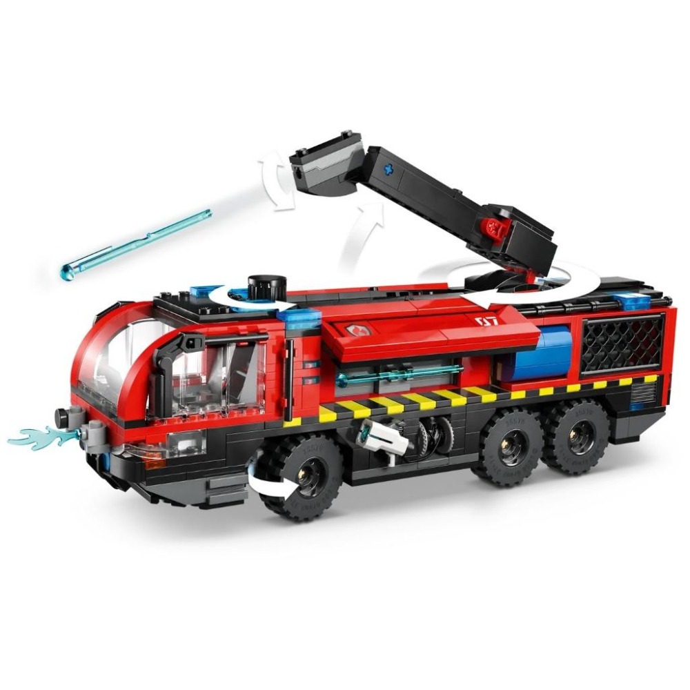 [樂享積木][可刷卡] LEGO 60499 機場消防車 城市系列-細節圖6