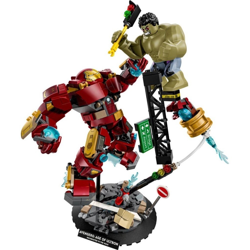 [樂享積木][可刷卡] LEGO 76343 史詩級對決：浩克毀滅者 vs. 浩克 超級英雄系列-細節圖3