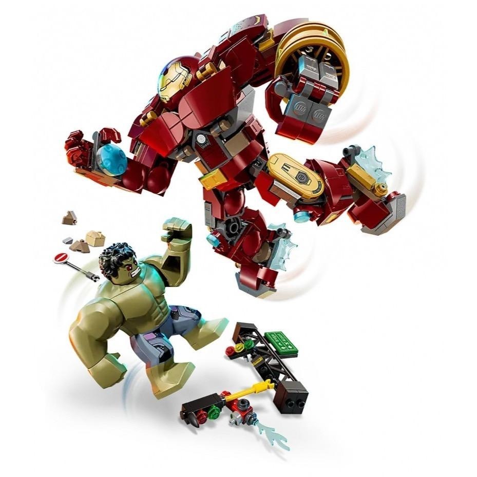 [樂享積木][可刷卡] LEGO 76343 史詩級對決：浩克毀滅者 vs. 浩克 超級英雄系列-細節圖4
