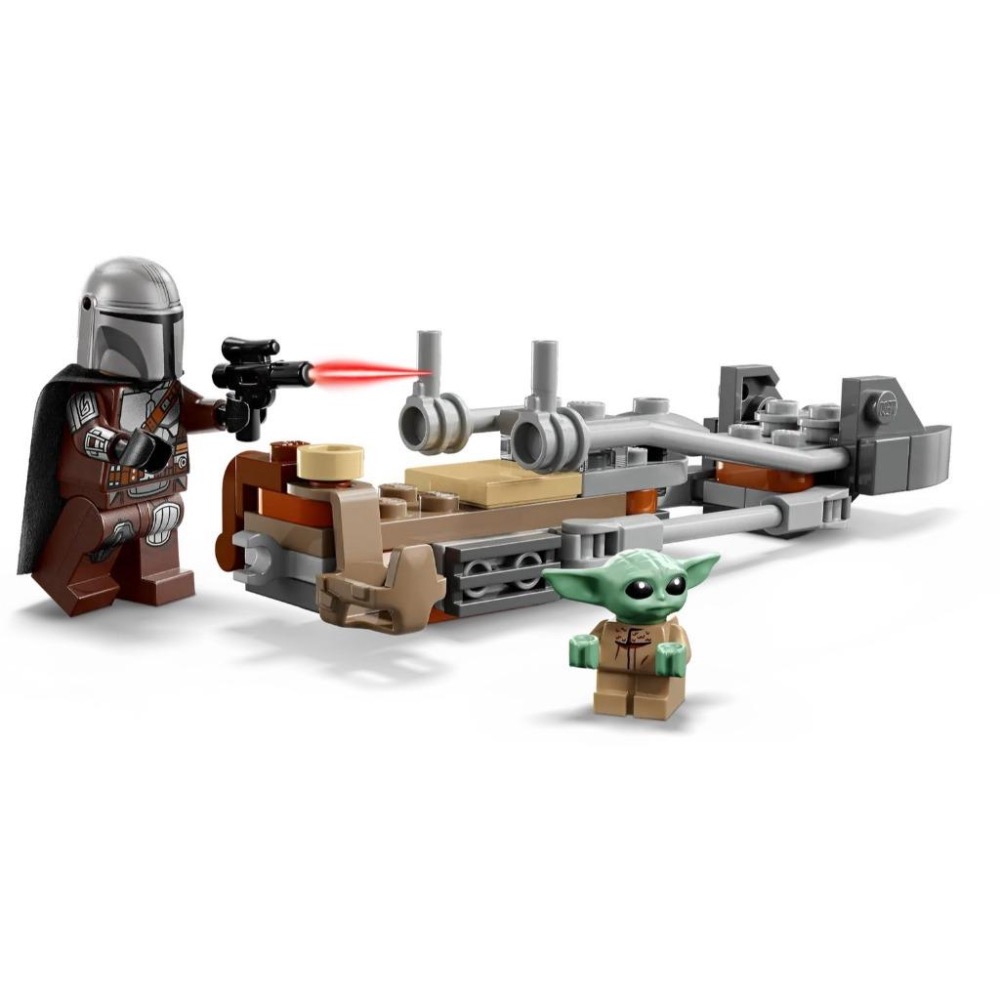 [樂享積木][可刷卡] LEGO 75436 曼達洛人和古古的飛行摩托車 星際大戰系列-細節圖3