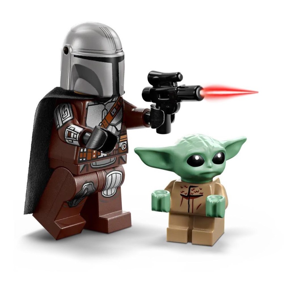 [樂享積木][可刷卡] LEGO 75436 曼達洛人和古古的飛行摩托車 星際大戰系列-細節圖4