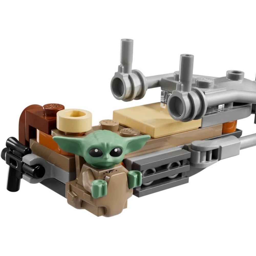 [樂享積木][可刷卡] LEGO 75436 曼達洛人和古古的飛行摩托車 星際大戰系列-細節圖5