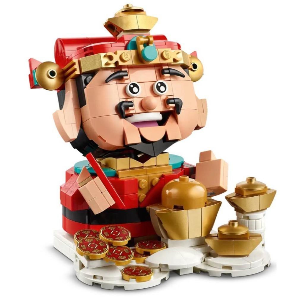 [樂享積木][可刷卡] LEGO 40864 財神 節慶系列-細節圖3
