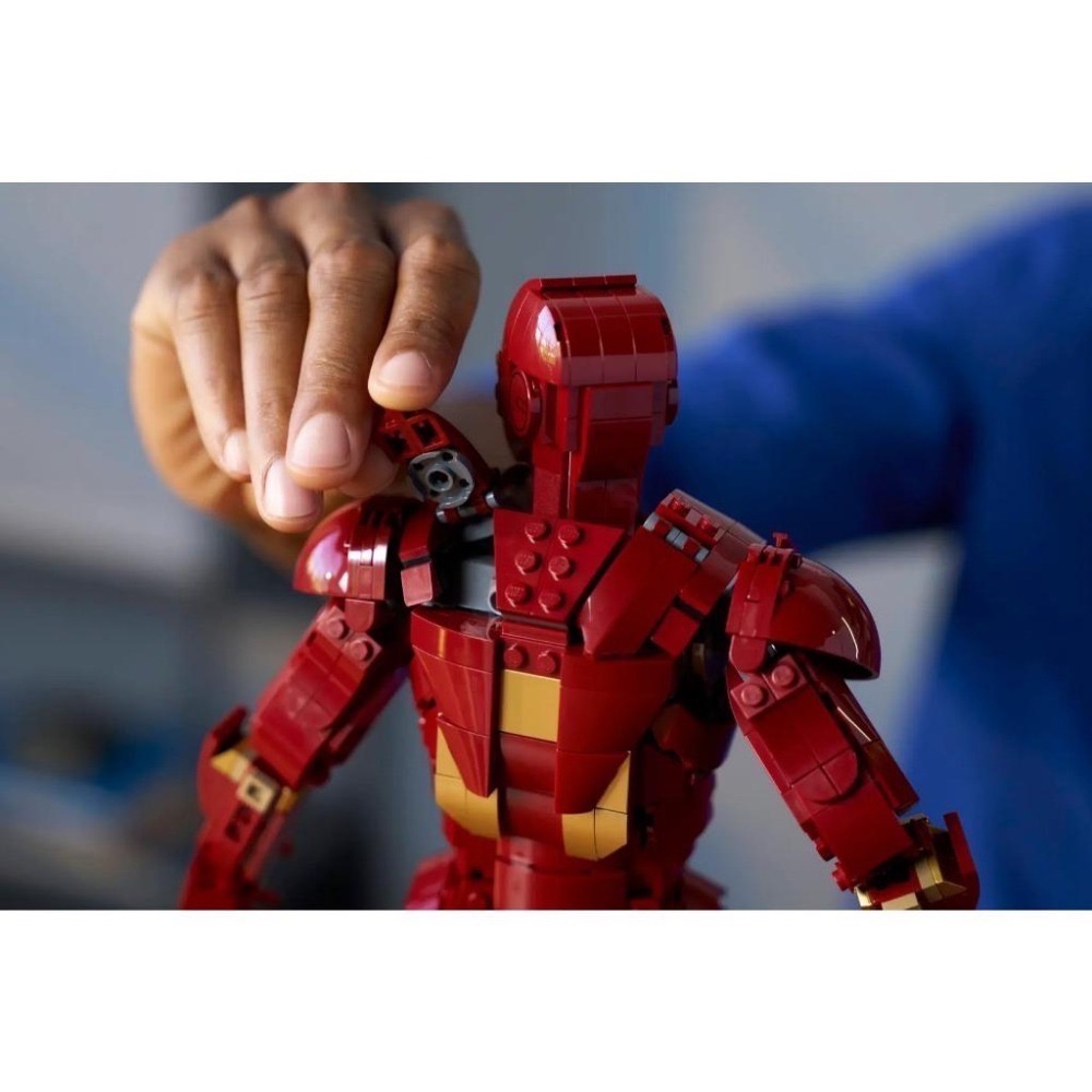 [樂享積木][可刷卡] LEGO 76344 鋼鐵人 Mark 3 典藏版 超級英雄系列-細節圖7