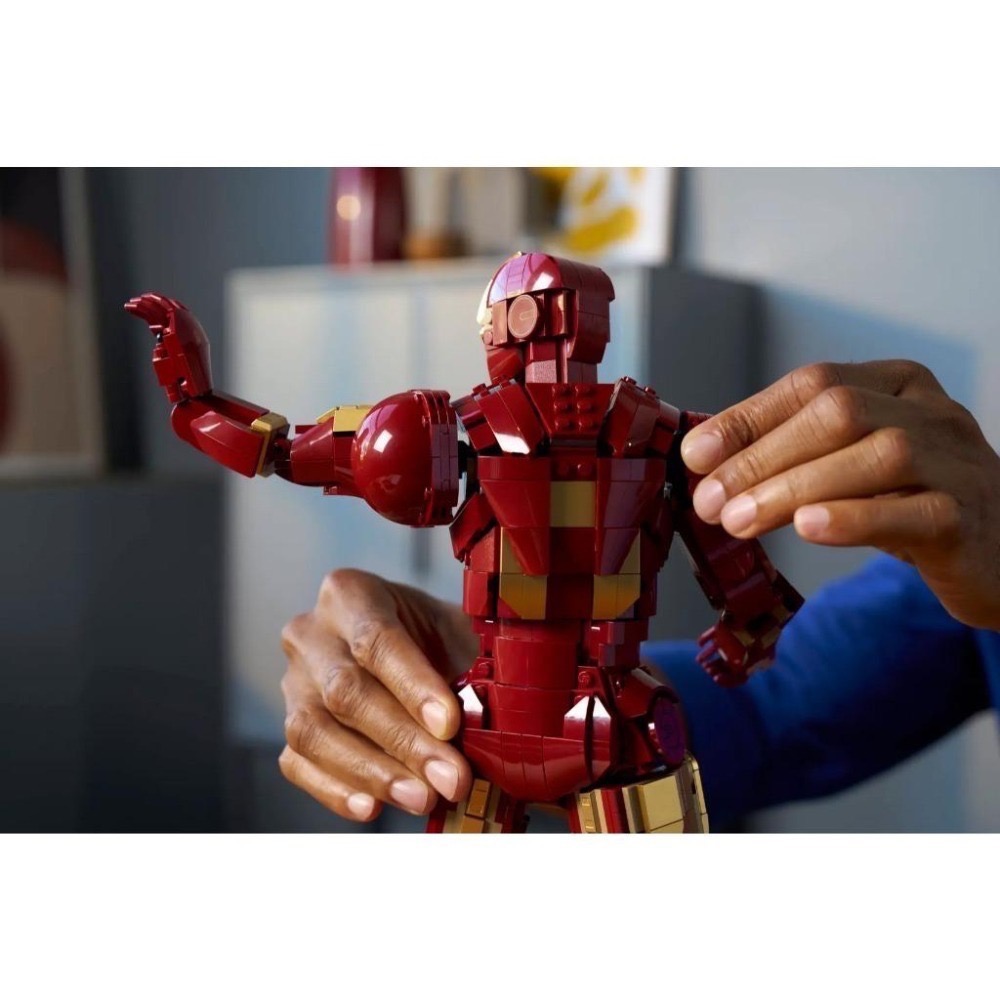 [樂享積木][可刷卡] LEGO 76344 鋼鐵人 Mark 3 典藏版 超級英雄系列-細節圖8
