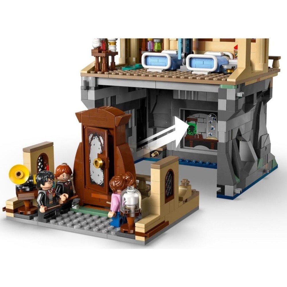 [樂享積木][可刷卡] LEGO 76463 霍格華茲城堡：醫院廂房 哈利波特系列-細節圖6