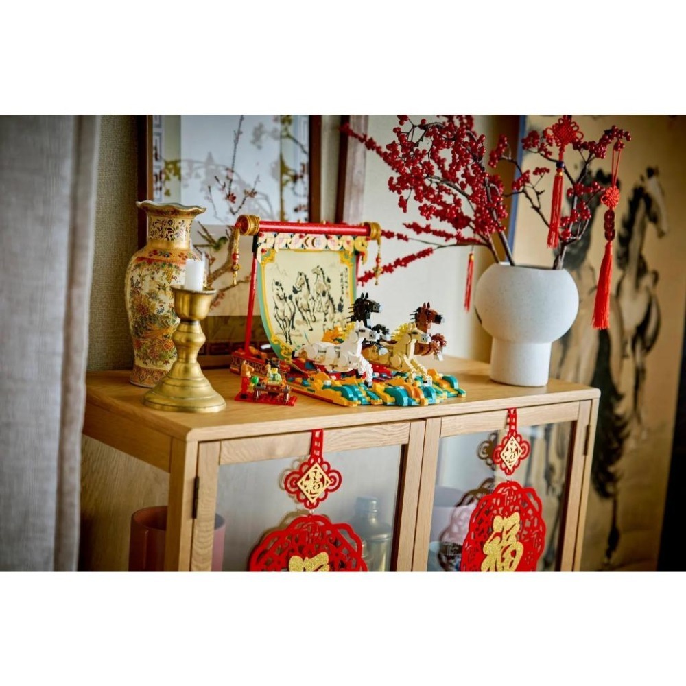 [樂享積木] LEGO 80119 駿馬奔騰圖 節慶系列-細節圖9