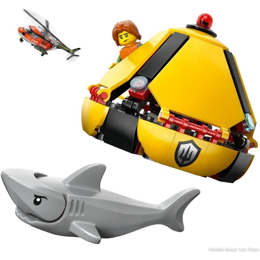 [樂享積木] LEGO 60503 海岸巡防隊直升機 城市系列-細節圖6
