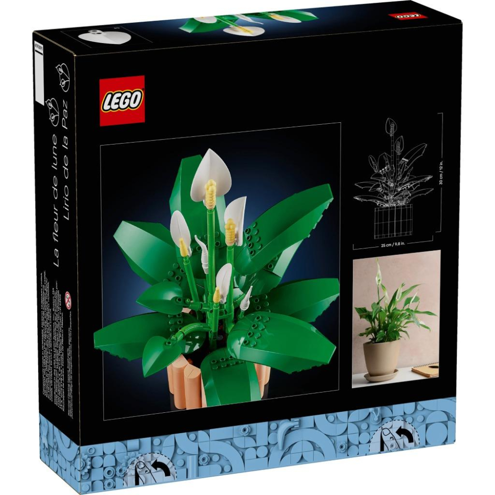 [樂享積木] LEGO 11504 白鶴芋 ICONS系列-細節圖2