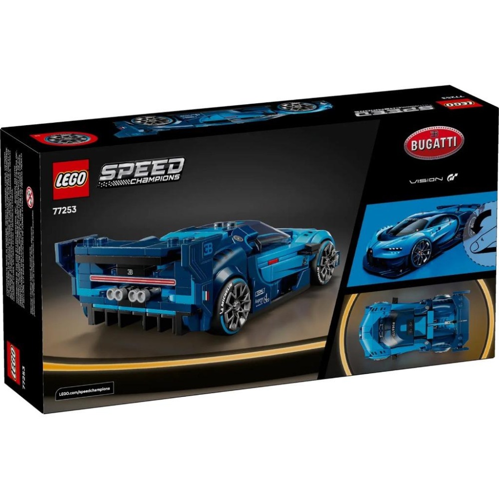 [樂享積木] LEGO 77253 Bugatti Vision GT 極致跑車 極速賽車系列-細節圖2