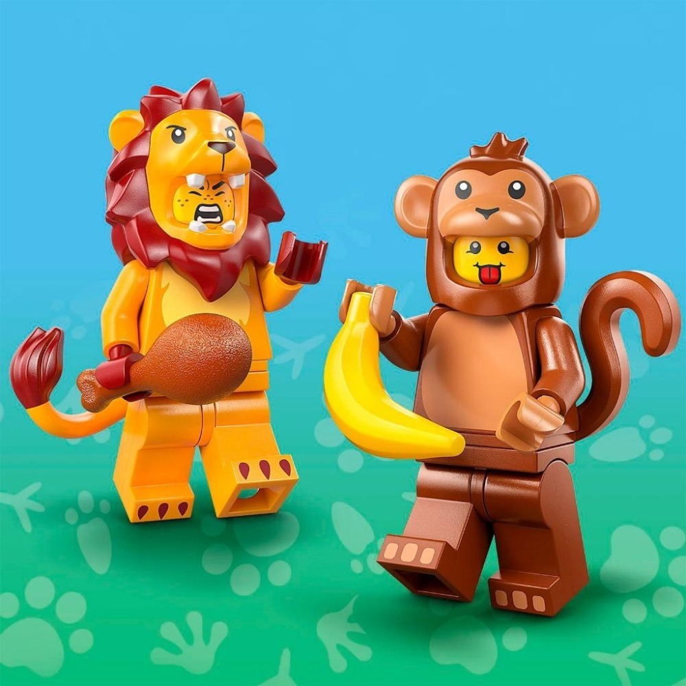 [樂享積木][可刷卡] LEGO 71051 第 28 代-動物 一套12個不重複 人偶包系列-細節圖8