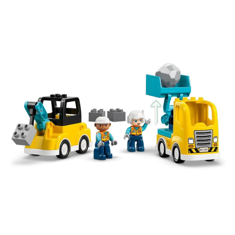 [樂享積木] LEGO 10475 3 合 1 工程車 得寶系列-細節圖3