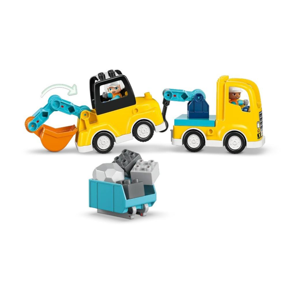 [樂享積木] LEGO 10475 3 合 1 工程車 得寶系列-細節圖5