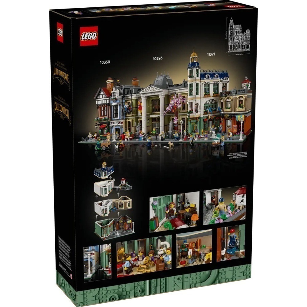 [樂享積木][可刷卡] LEGO 11371 商店街 Shopping Street ICONS系列-細節圖2