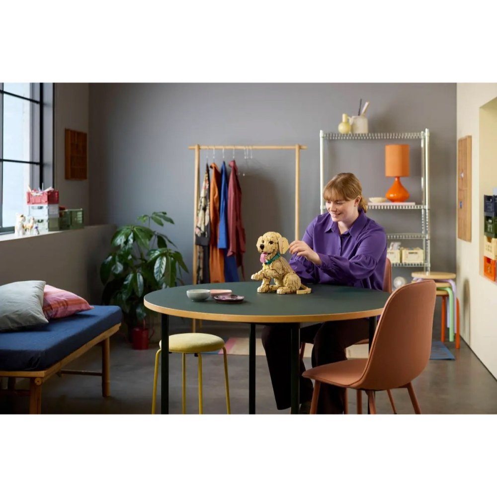 [樂享積木] LEGO 11384 小黃金獵犬 Golden Retriever Puppy ICONS系列-細節圖9