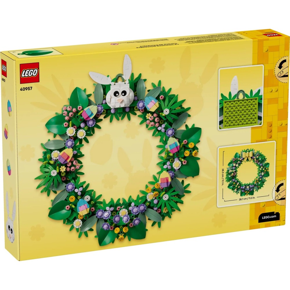 [樂享積木] LEGO 40957 春季花圈 Spring Wreath Iconic系列-細節圖2