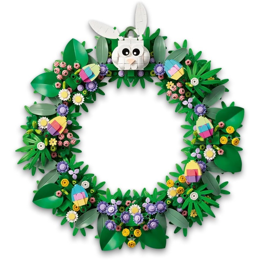 [樂享積木] LEGO 40957 春季花圈 Spring Wreath Iconic系列-細節圖4
