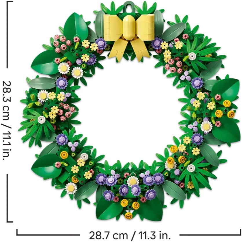 [樂享積木] LEGO 40957 春季花圈 Spring Wreath Iconic系列-細節圖6