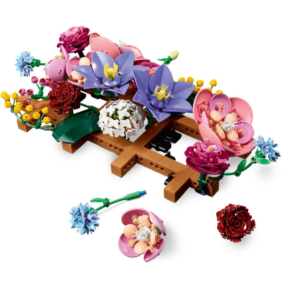 [樂享積木] LEGO 11503 繽紛花牆 ICONS系列-細節圖3