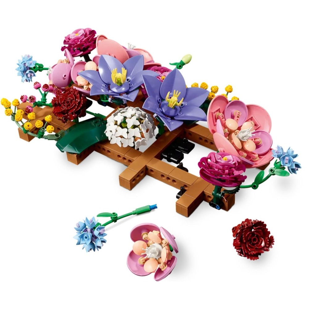 [樂享積木][可刷卡] LEGO 11503 繽紛花牆 ICONS系列-細節圖3