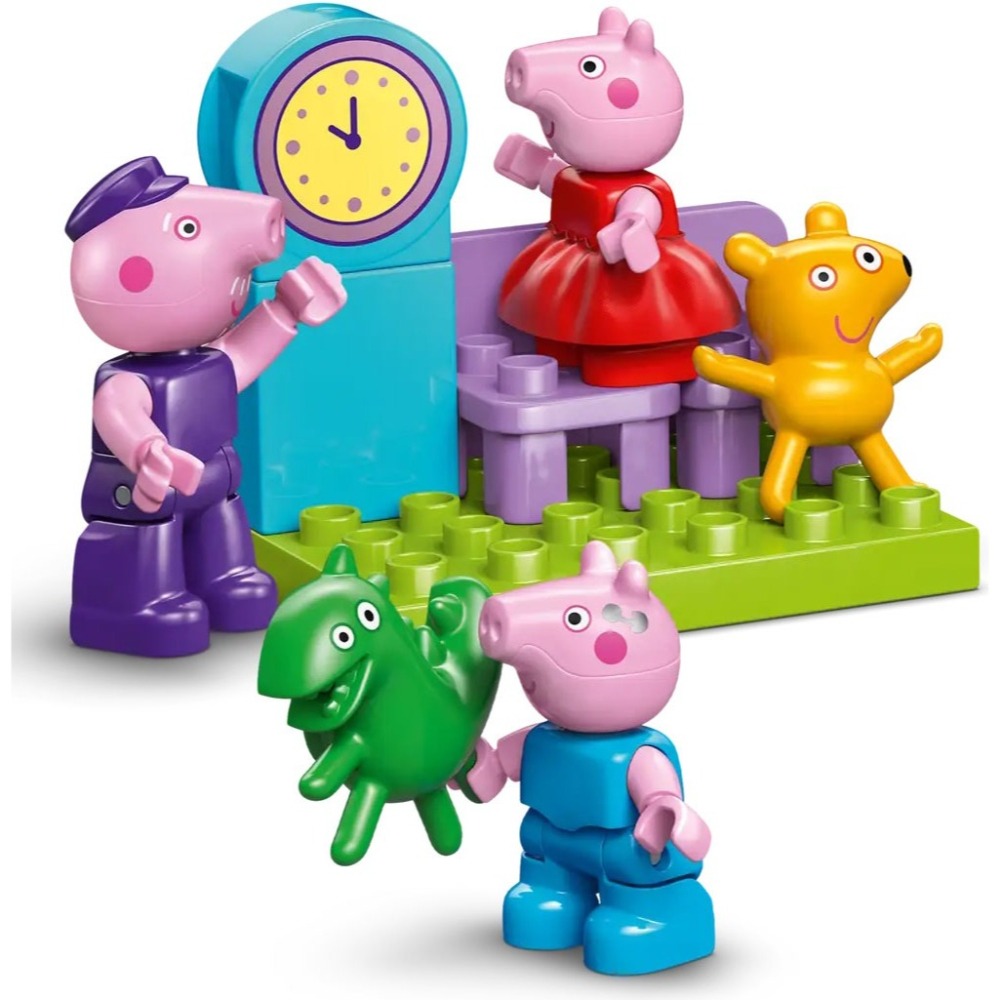 [樂享積木] LEGO 10466 跟爺爺一起搭火車 得寶系列-細節圖4