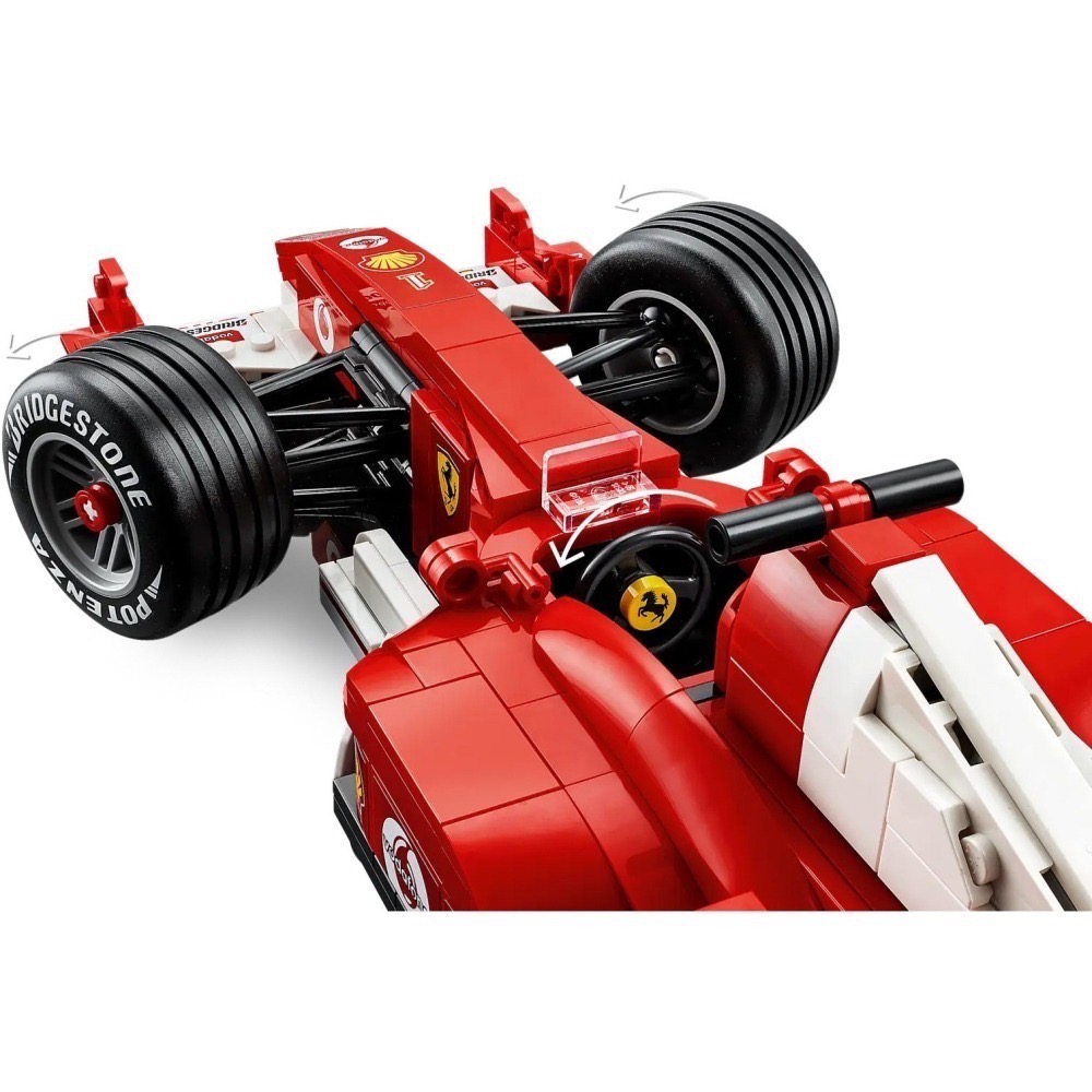 [樂享積木][可刷卡] LEGO 11375 Ferrari F2004 和 Michael  ICONS系列-細節圖7