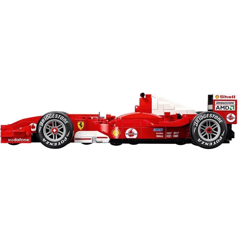 [樂享積木][可刷卡] LEGO 11375 Ferrari F2004 和 Michael  ICONS系列-細節圖9