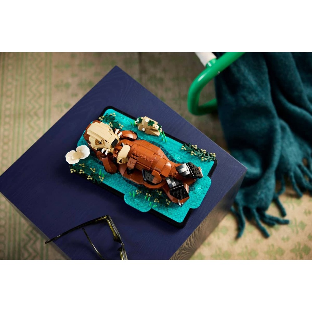 [樂享積木] LEGO 21366 漂浮海獺 IDEAS系列-細節圖9