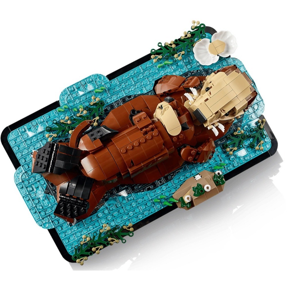 [樂享積木][可刷卡] LEGO 21366 漂浮海獺 IDEAS系列-細節圖4