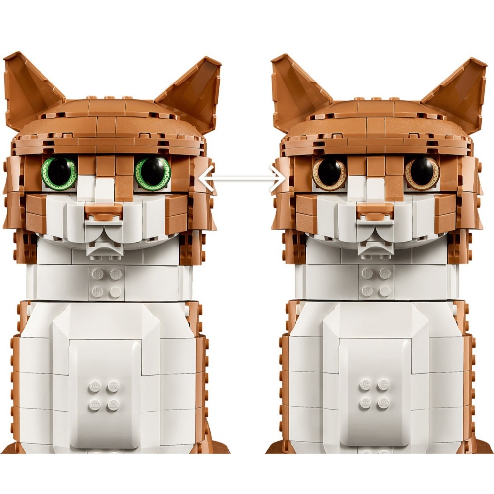 [樂享積木] LEGO 21376 橘貓 IDEAS系列-細節圖4