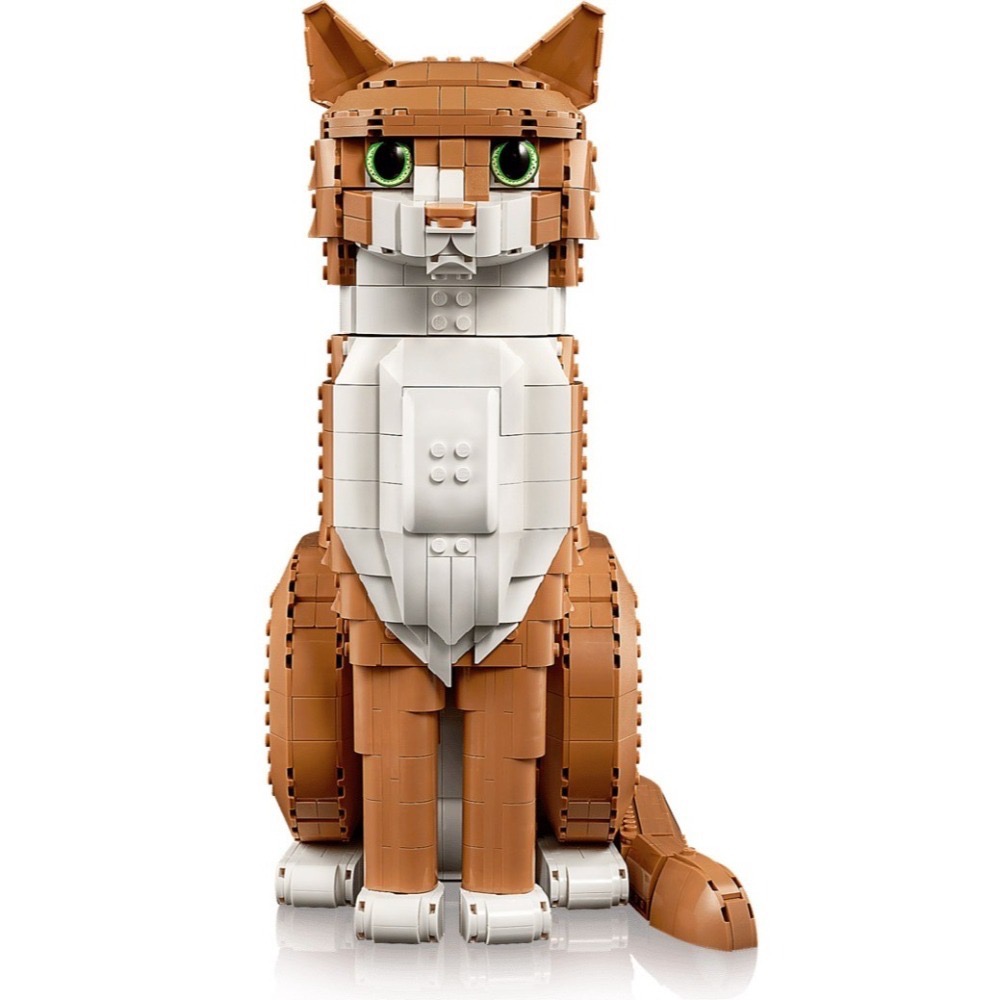 [樂享積木][可刷卡] LEGO 21376 橘貓 IDEAS系列-細節圖3