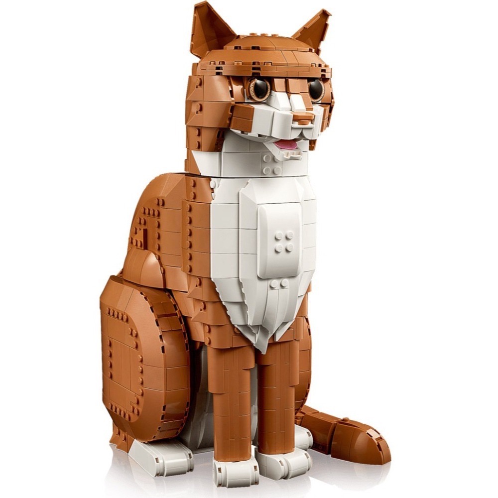 [樂享積木][可刷卡] LEGO 21376 橘貓 IDEAS系列-細節圖5