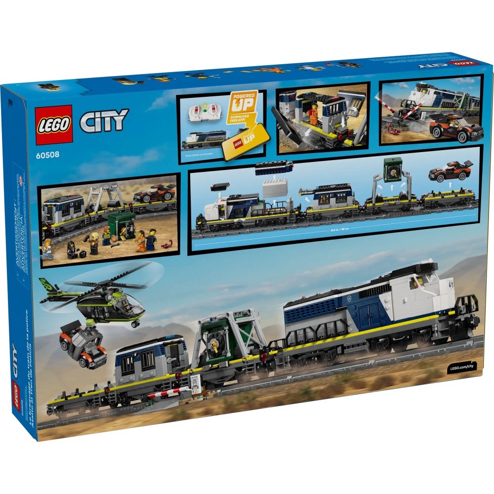 [樂享積木] LEGO 60508 警察列車搶案 城市系列-細節圖2