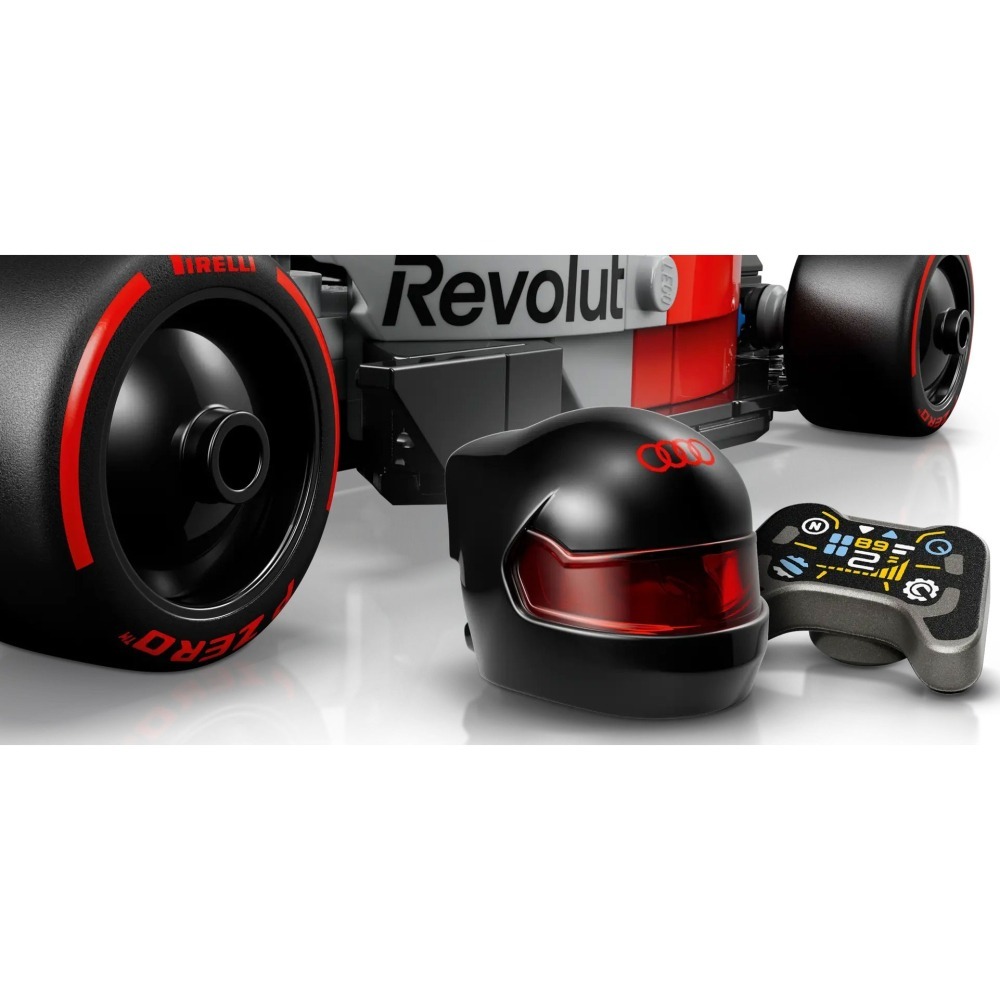 [樂享積木] LEGO 77259 Audi Revolut F1R Team R26 賽車 極速賽車系列-細節圖6