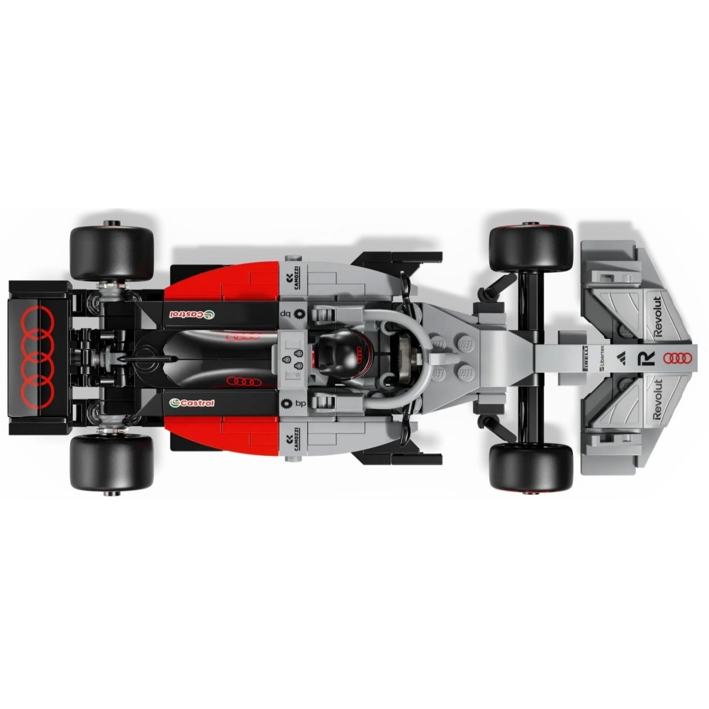 [樂享積木] LEGO 77259 Audi Revolut F1R Team R26 賽車 極速賽車系列-細節圖7