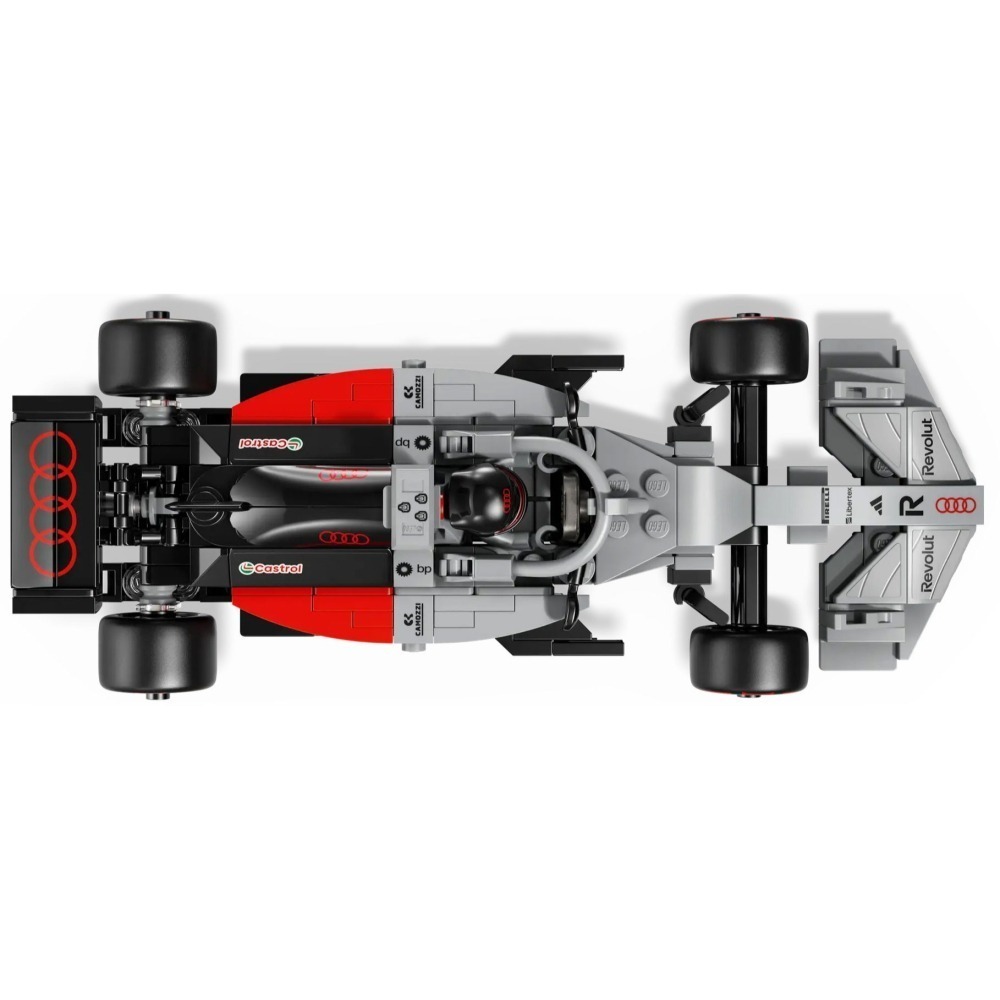 [樂享積木][可刷卡] LEGO 77259 Audi Revolut F1R Team R26 賽車 極速賽車系列-細節圖7