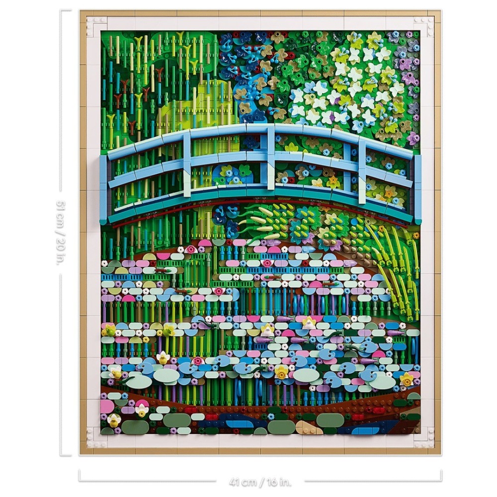 [樂享積木] LEGO 31220 克勞德．莫內 - 〈睡蓮池上的拱橋〉 Art系列-細節圖5